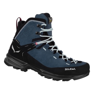 Salewa Buty trekkingowe MTN Trainer 2 Mid GTX (Alpejskie, zamsz, wodoodporne) granatowe damskie